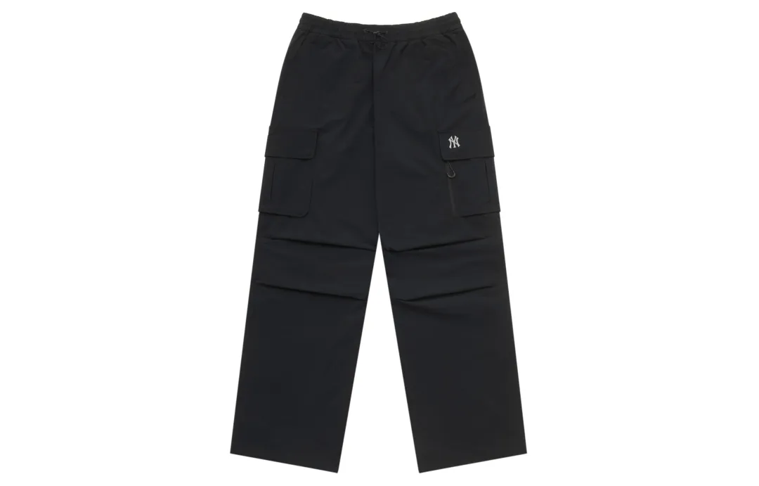 MLB New York Yankees Basic Collection 25FW Knitted Sweatpants Unisex Black