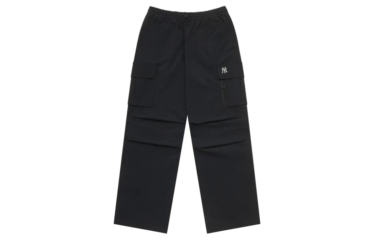 MLB New York Yankees Basic Collection 25FW Knitted Sweatpants Unisex Black