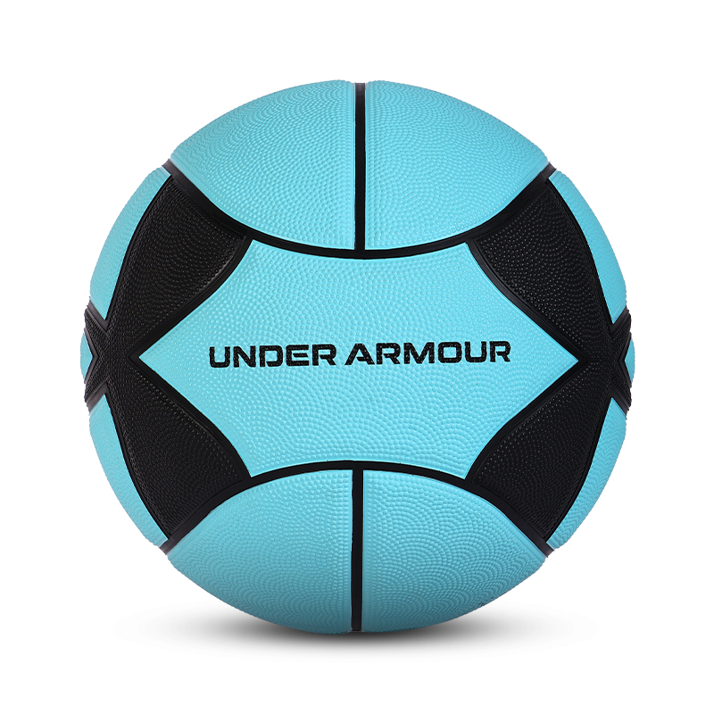 Under Armour Big Logo China Mainland Version Basketball Tiffany Blue/Black Size 7 Ball Street Training Competition