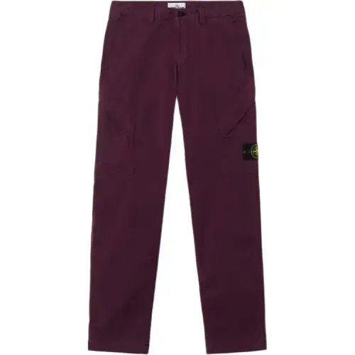 Stone Island 3100003 Supima® cotton cargo patch-pocket trousers