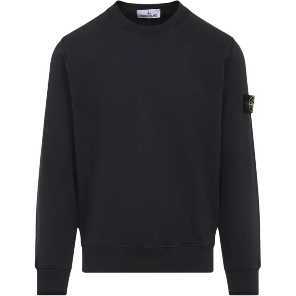 Stone Island Logo Patch Crewneck Sweatshirt
