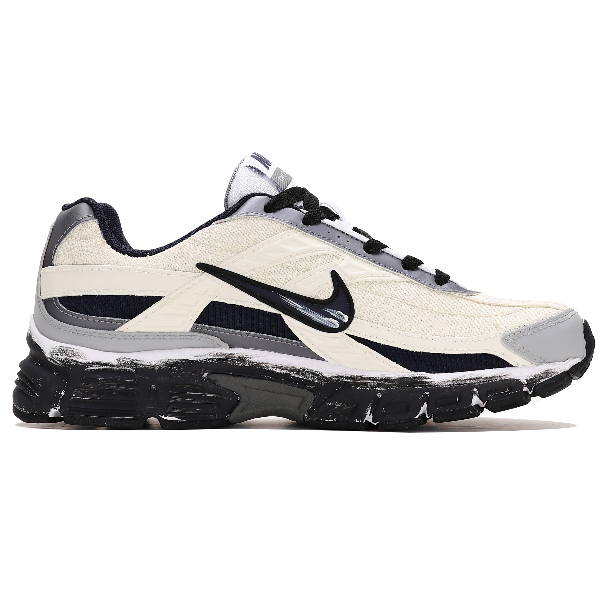 Nike Initiator Cushioning Low top Running Shoes Men’s Beige Black