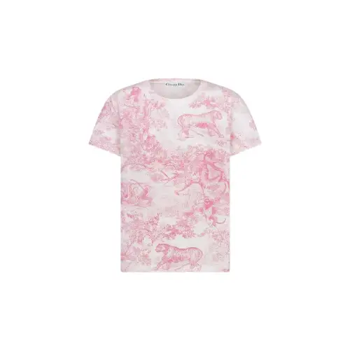 DIOR Dioriviera Regular T Shirt Women's Cherry Blossom Pink