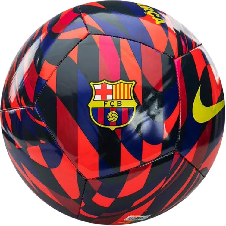 Футбольный мяч Nike FC Barcelona (красно-синий)