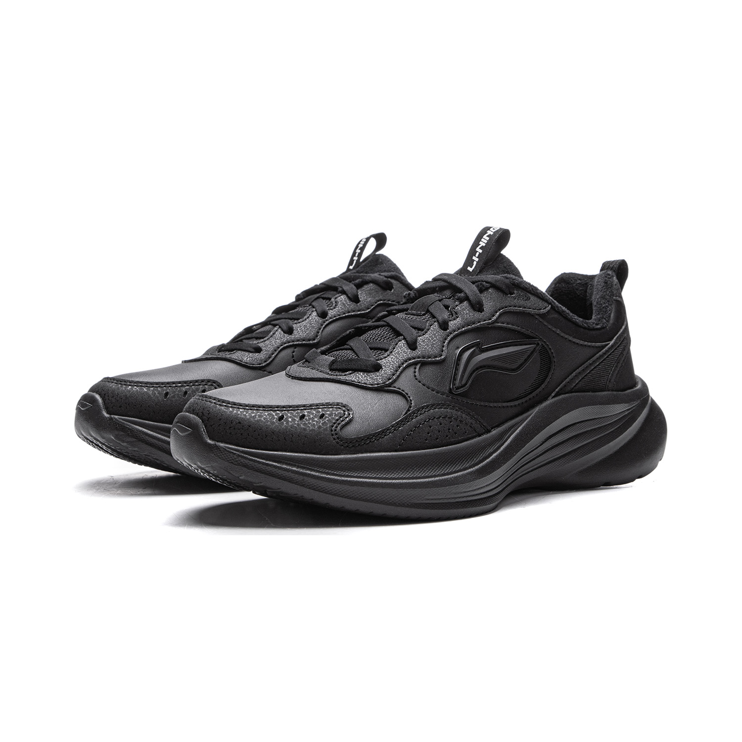 Li Ning Light Breeze V2 Platform Height Increasing Fleece Lined Thermal Jogging Breathable, Soft And Stable Support
