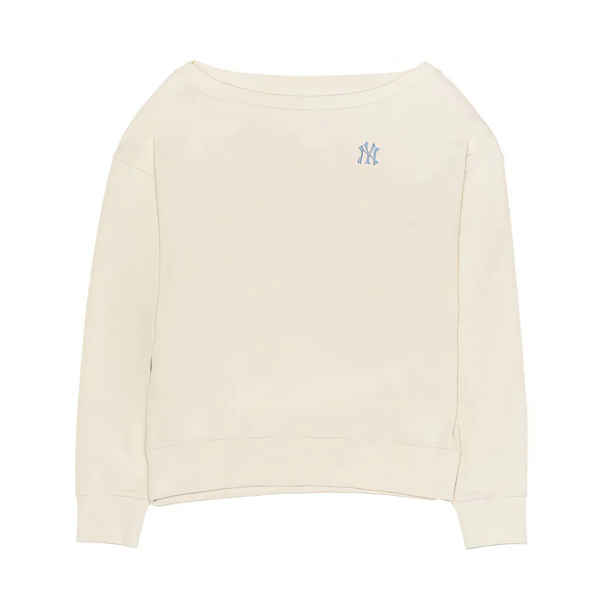 MLB Sweatshirts Women's Cream Crew Neck Moderate