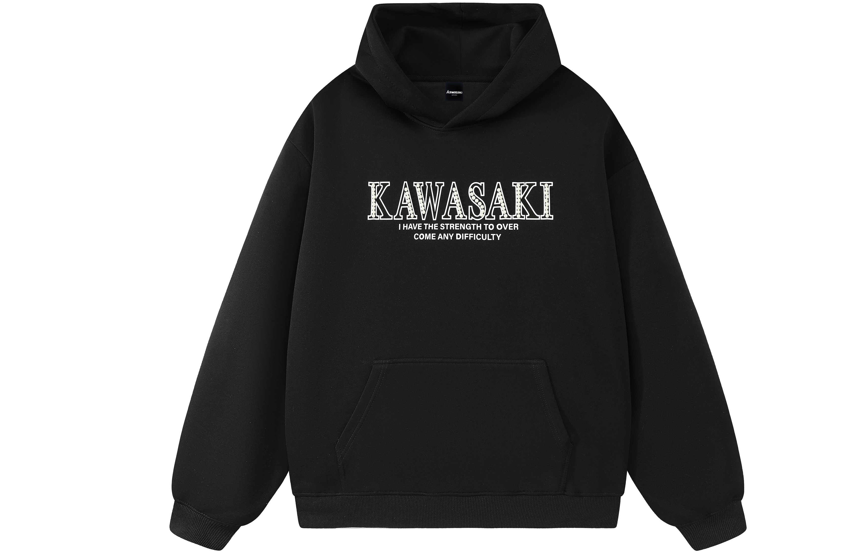 Худи Kawasaki (однотонное)