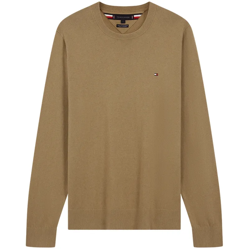 Tommy Hilfiger Sweaters Men's Crew Neck Moderate Straight Fit