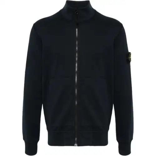 STONE ISLAND Compass badge Zipped Sweatshirt
