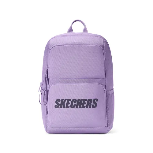 Skechers Polyester Backpack Unisex Lavender