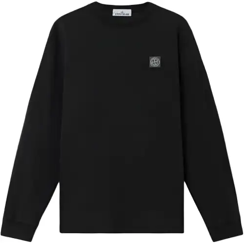 Stone Island Compass-patch long-sleeve T-shirt