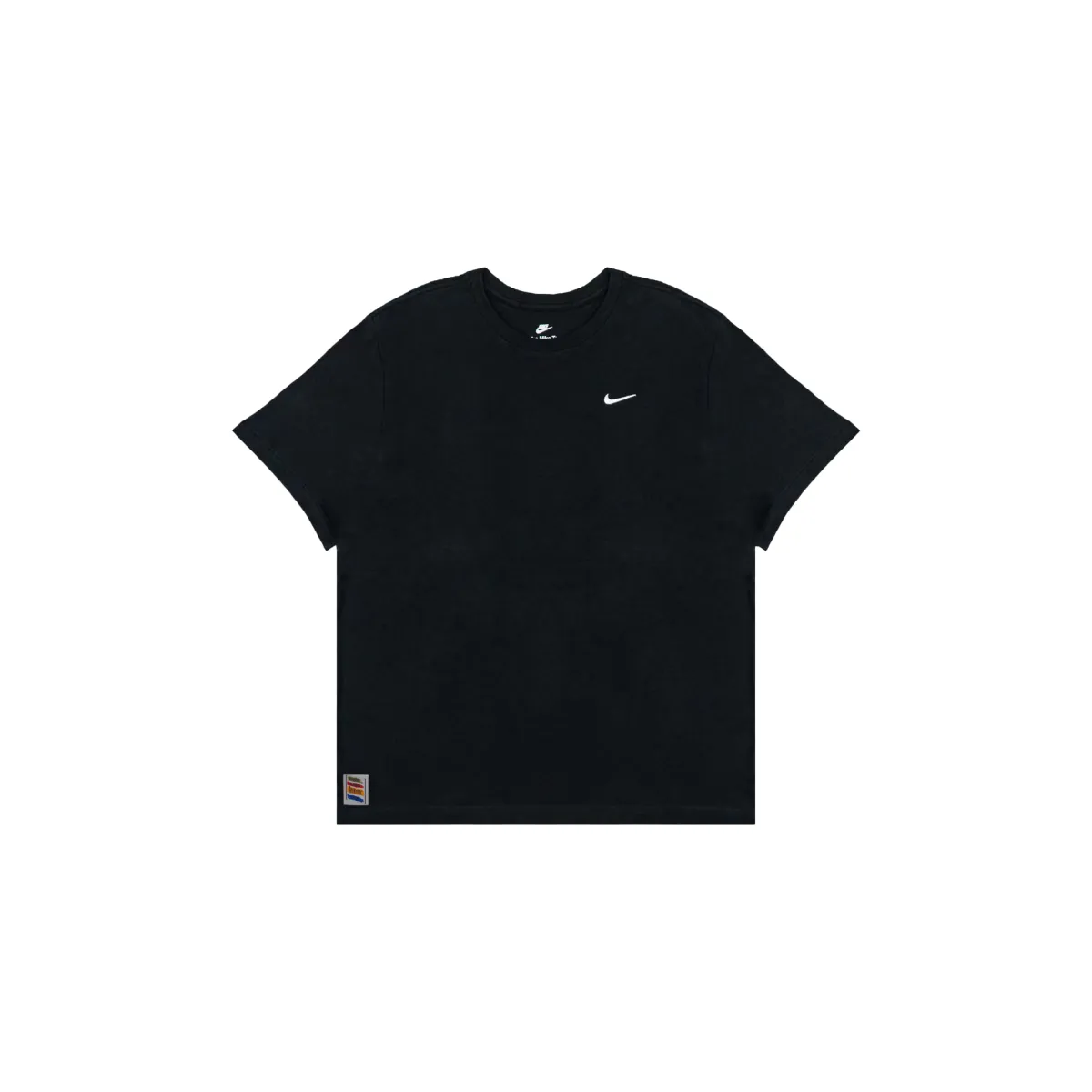 Nike Sportswear T Shirts Men's Black Crew Neck Straight Fit