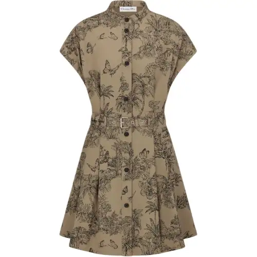 DIOR Dioriviera Short Sleeved Dress Women's
