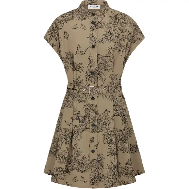 DIOR Dioriviera Short Sleeved Dress Women's