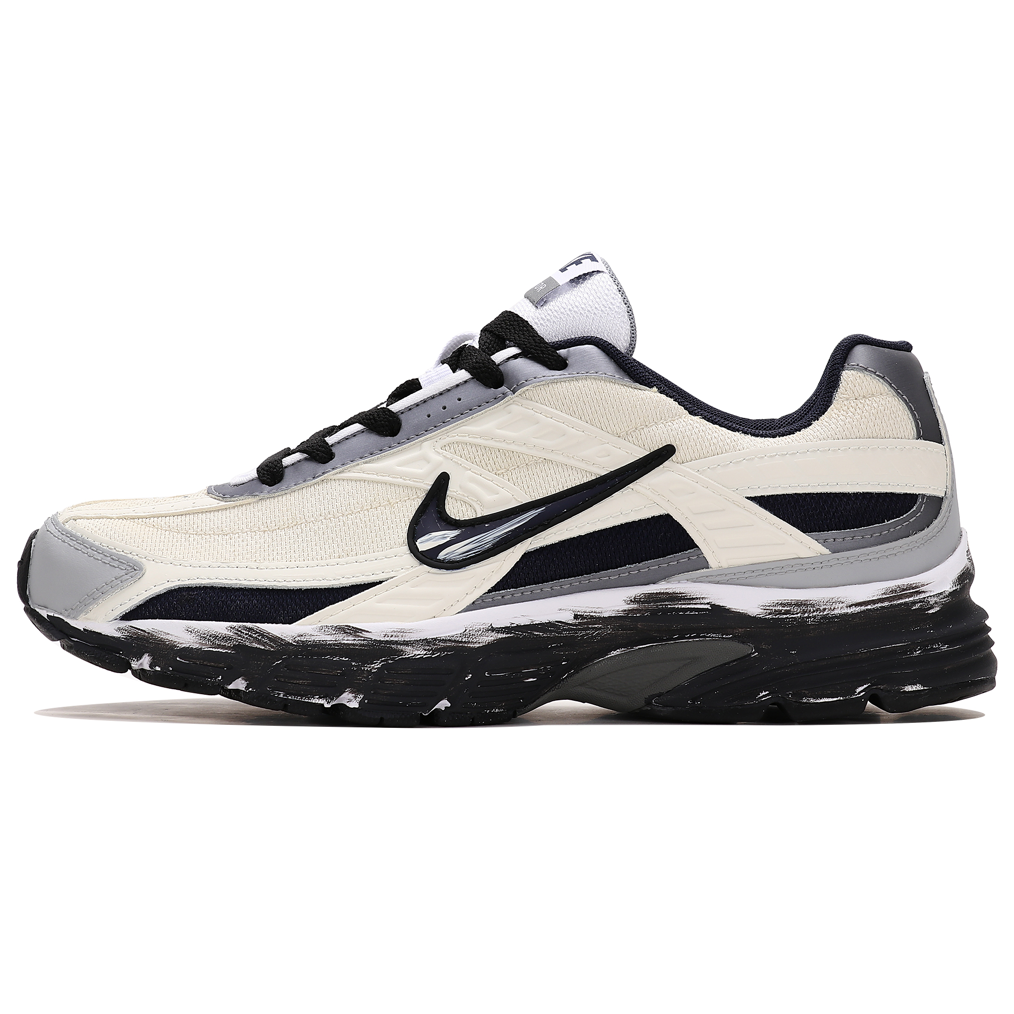 Nike Initiator Cushioning Low top Running Shoes Men’s Beige Black