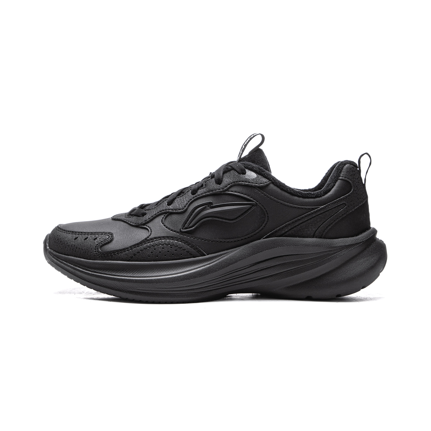 Li Ning Light Breeze V2 Platform Height Increasing Fleece Lined Thermal Jogging Breathable, Soft And Stable Support