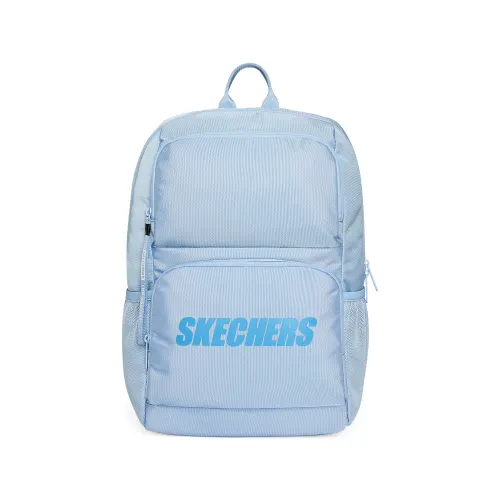 Skechers Polyester Backpack Unisex Light Blue