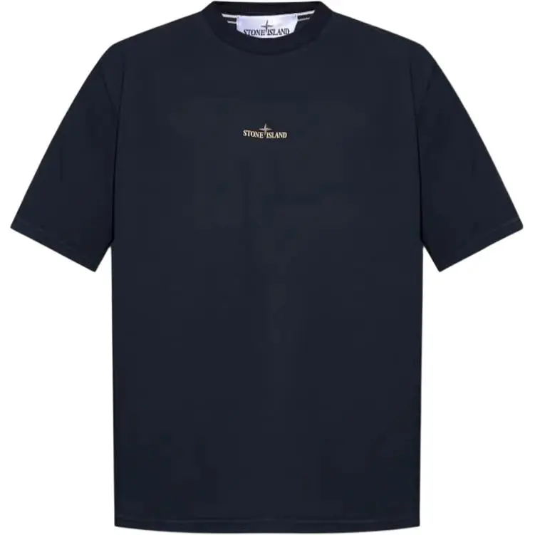STONE ISLAND Compass Printed Crewneck T Shirt