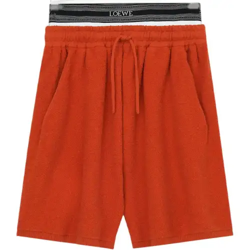 LOEWE Casual Shorts Men's Orange Moderate