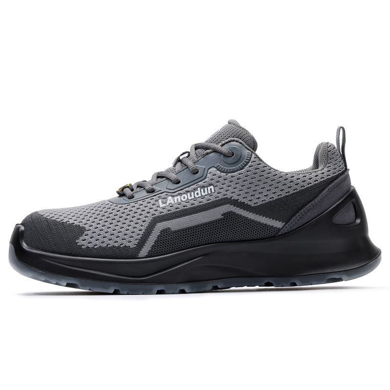 LANOUDUN Non slip, Wear resistant, Impact resistant Low top Outdoor Shoes Men’s Dark Gray