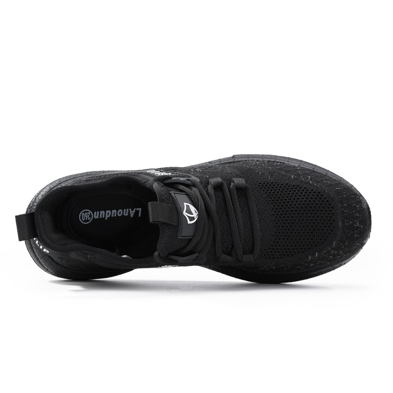 LANOUDUN Non slip Lightweight Low top Outdoor Shoes Men’s Black