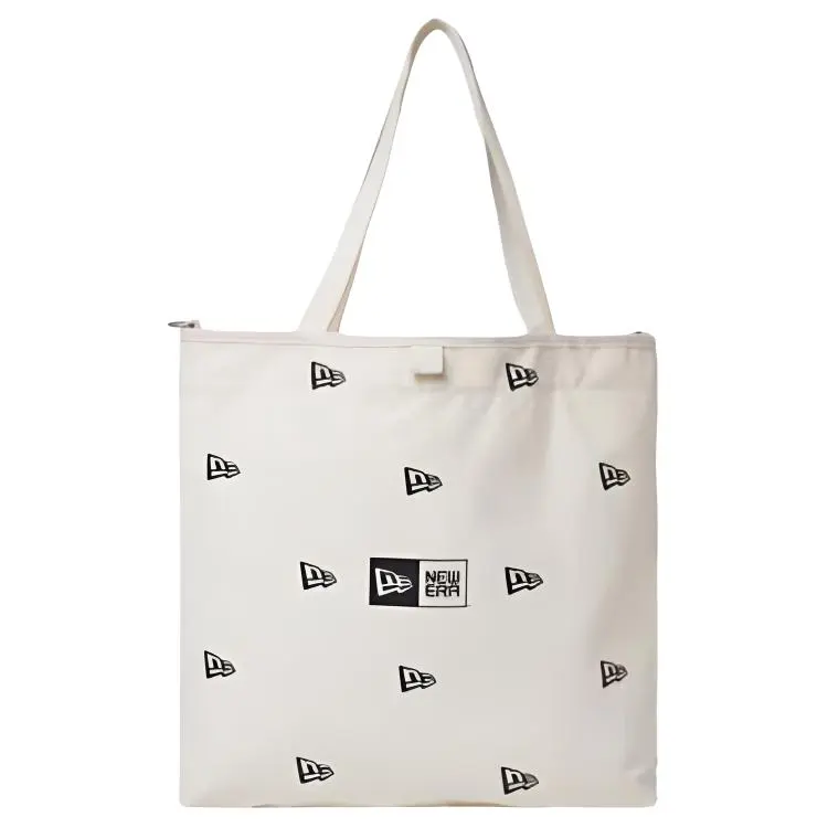 New Era Canvas Handbag Regular Unisex White