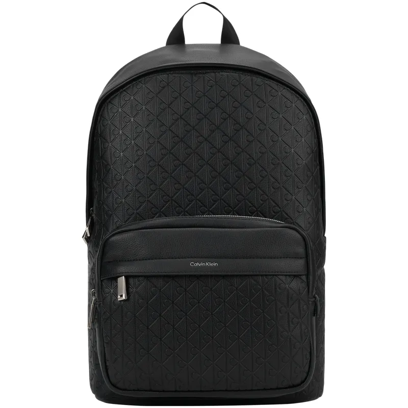 CALVIN KLEIN Fabric Backpack Men's Space Black