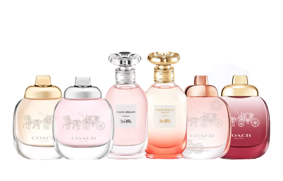 COACH New York Dream Tour Perfume Sets Eau De Parfum EDP Eau De Toilette 6 Piece Set