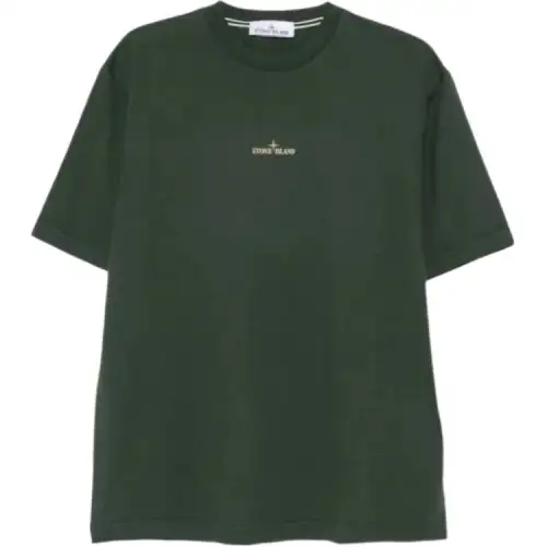 Stone Island logo-print T-shirt
