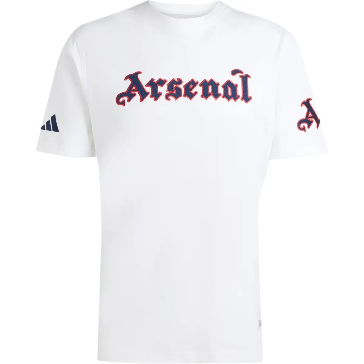 Adidas embroidered-logo cotton T-shirt