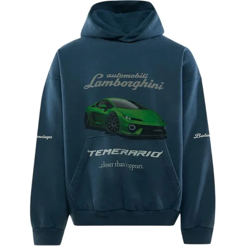 Balenciaga x AUTOMOBILI LAMBORGHINI Sweatshirt Loose Fit Men's