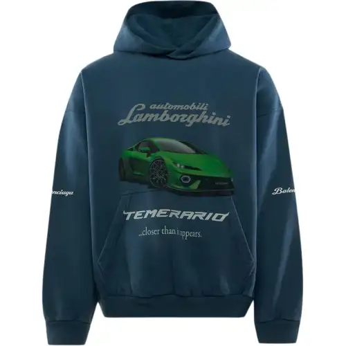 Balenciaga x AUTOMOBILI LAMBORGHINI Sweatshirt Loose Fit Men's