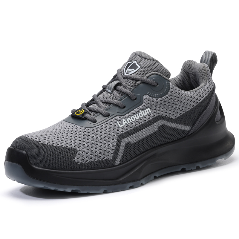 LANOUDUN Non slip, Wear resistant, Impact resistant Low top Outdoor Shoes Men’s Dark Gray