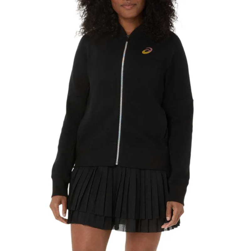 ASICS Jackets Women's Black Baseball Collar Moderate Other