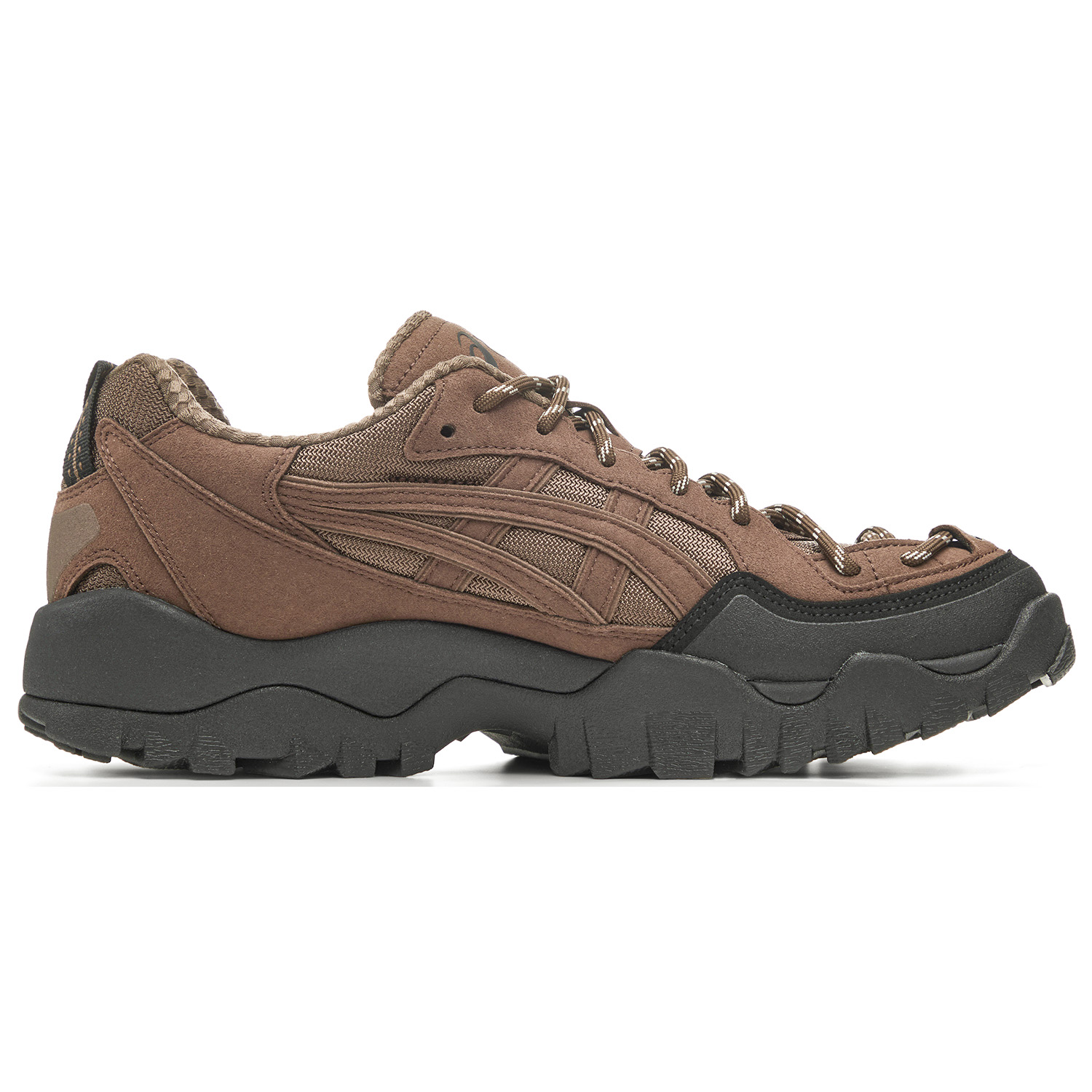 ASICS GEL PICKAX Cushioning Balance Low top Outdoor Shoes Unisex Maillard Style Color