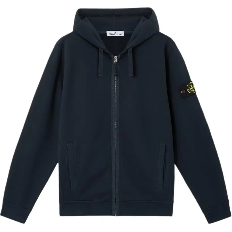 STONE ISLAND Zip up Hoodie