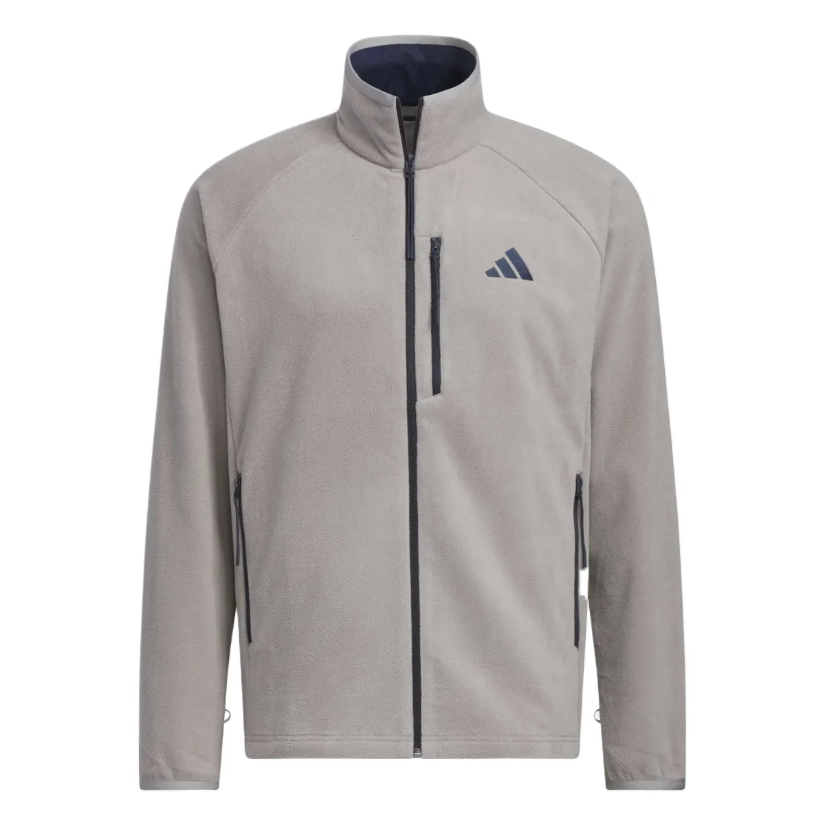 Adidas Velvet Jackets Unisex Gray Turtleneck Moderate