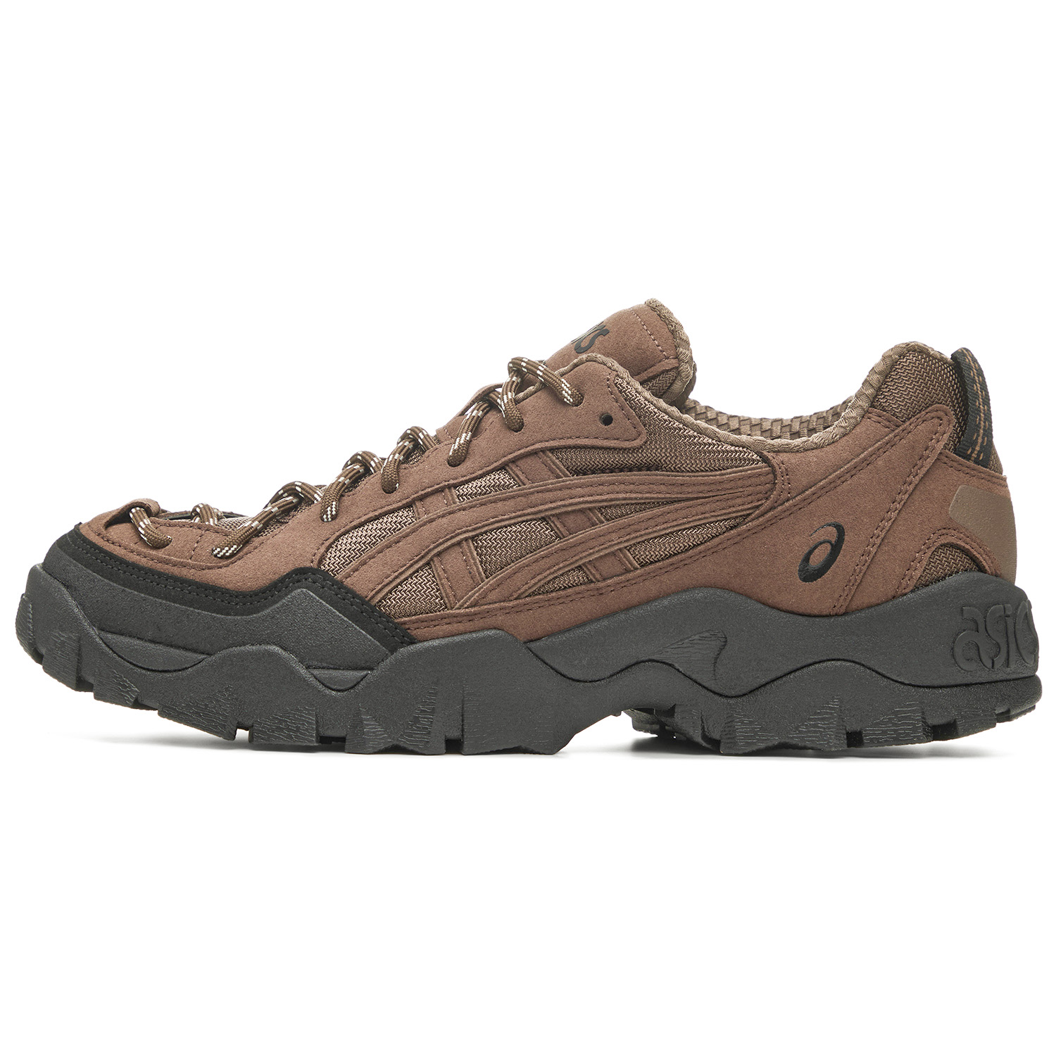 ASICS GEL PICKAX Cushioning Balance Low top Outdoor Shoes Unisex Maillard Style Color