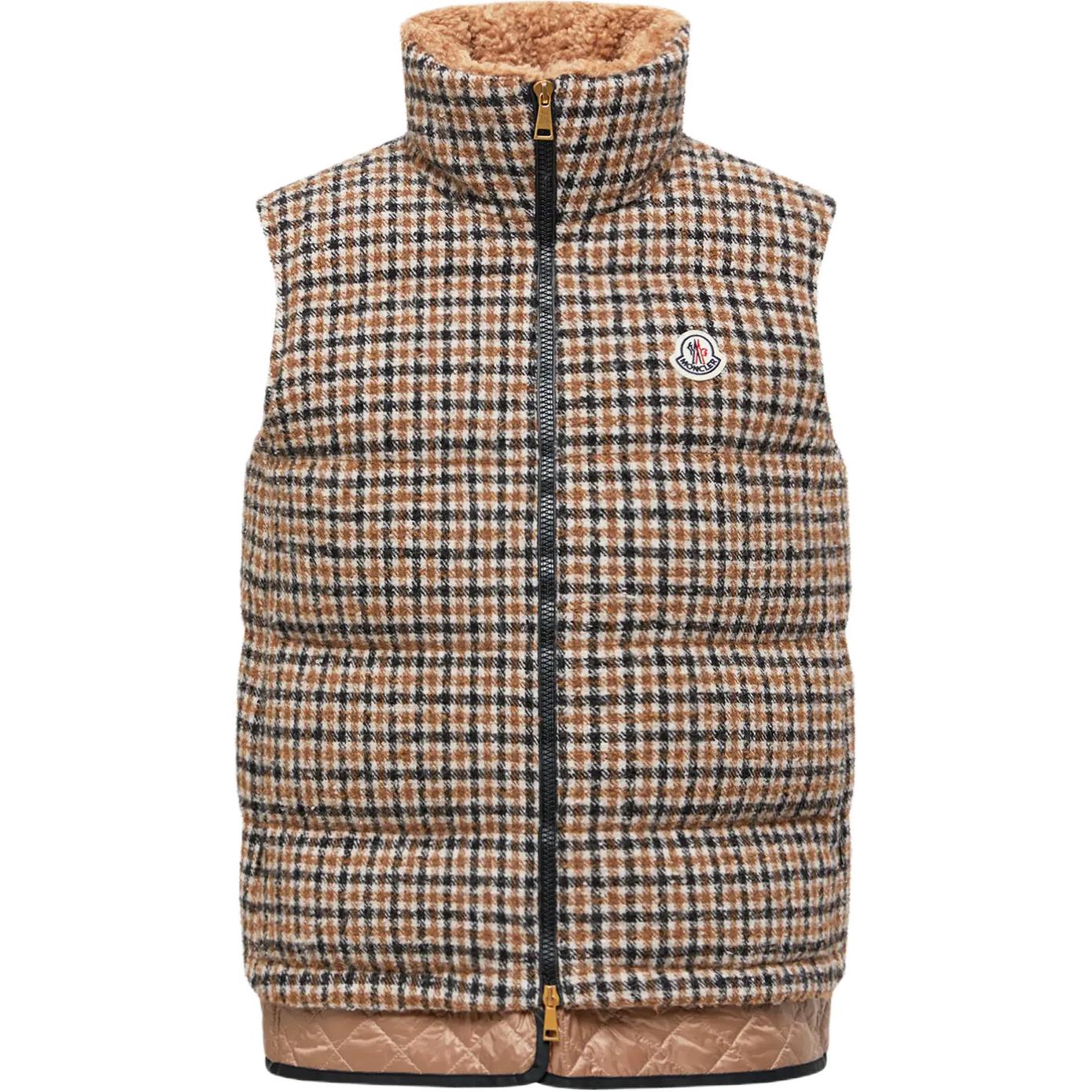 Женский жилет Moncler Moncler FW25 Touvet (молочно-белый)