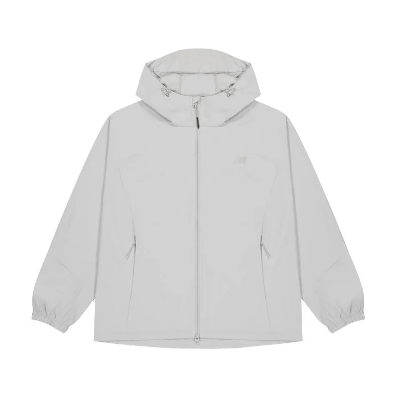 New Balance Jackets Men's Gray Hooded Moderate Other