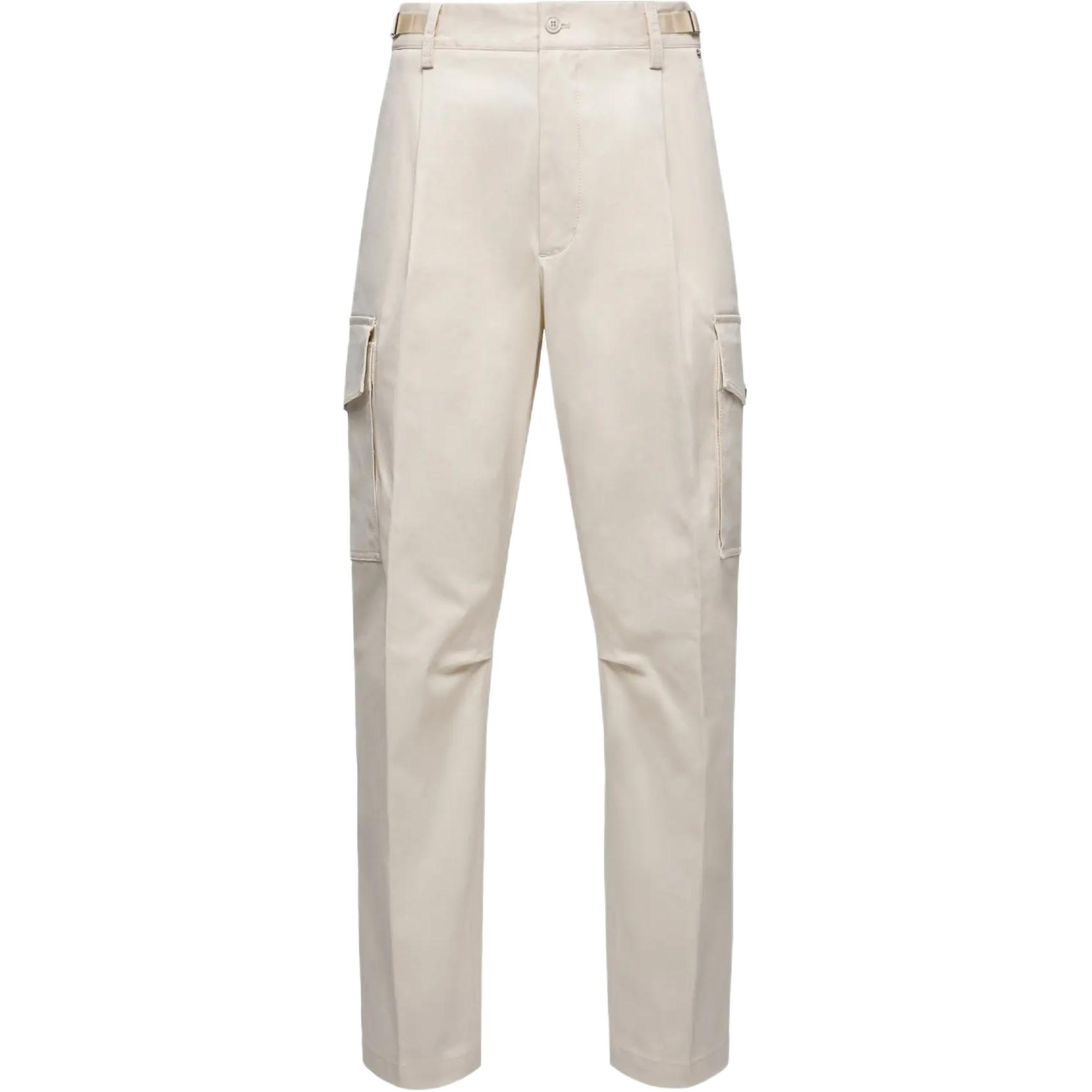 Мужские штаны Moncler FW25 Cotton Gabardine (черные)
