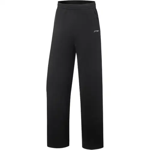 Li Ning Fitness Series Knitted Sweatpants Women's Black