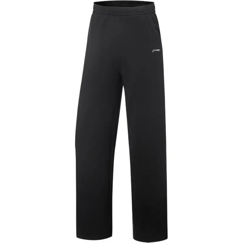 Li Ning Fitness Series Knitted Sweatpants Women's Black