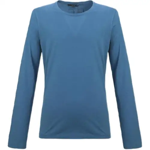 GUCCI T Shirts Men's Blue Crew Neck Moderate Straight Fit