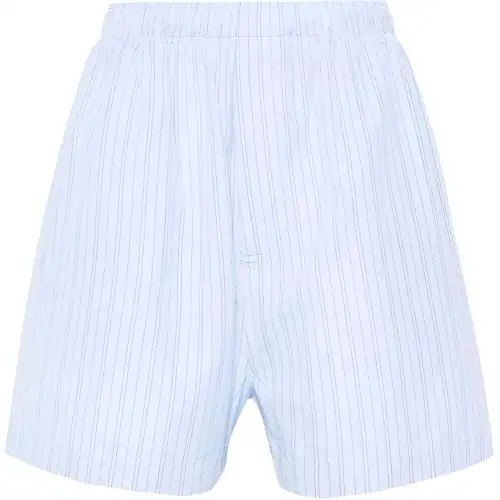 Balenciaga SS24 Casual Shorts Loose Fit Men's Blue