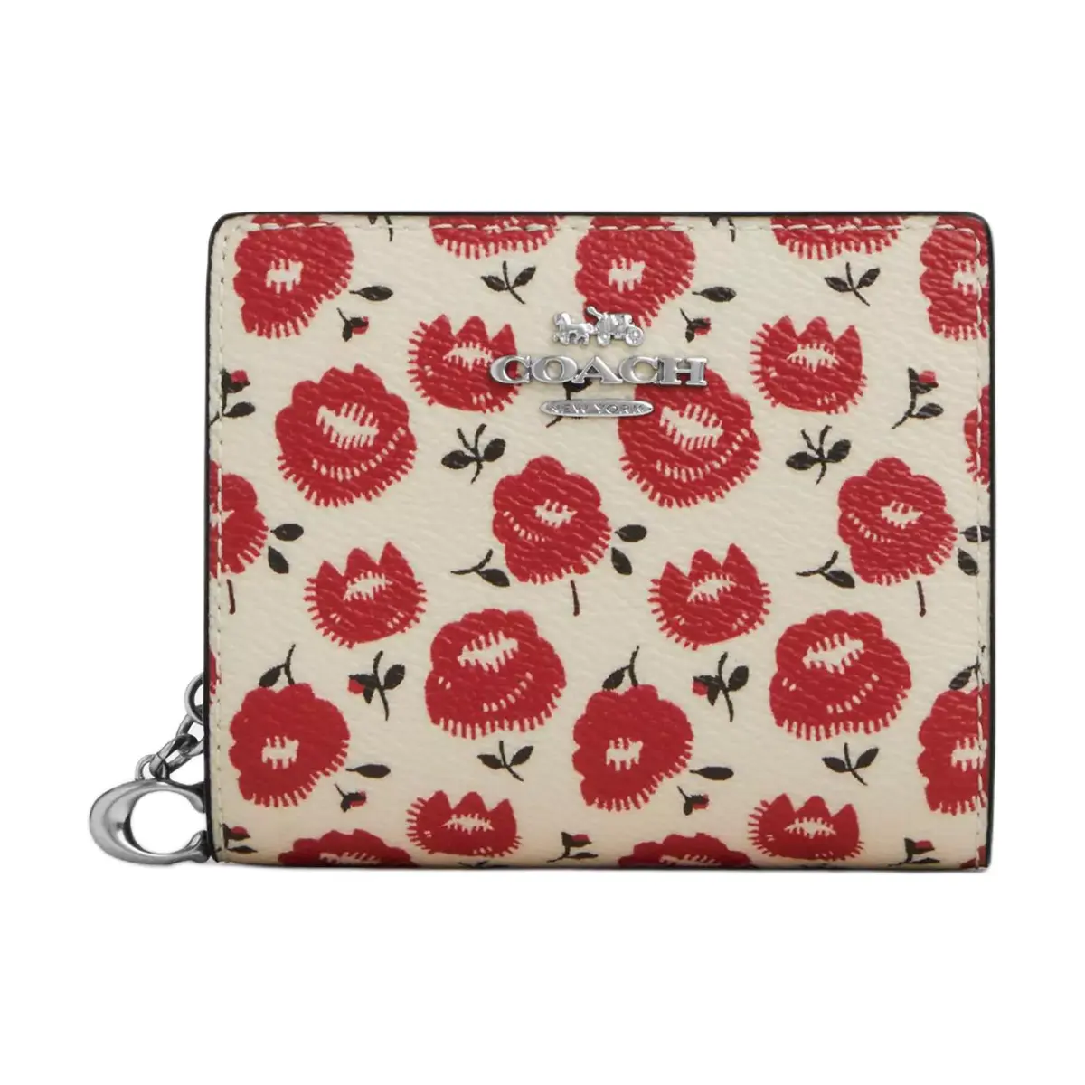 COACH Coated Canvas Wallet Women's Multicolor
