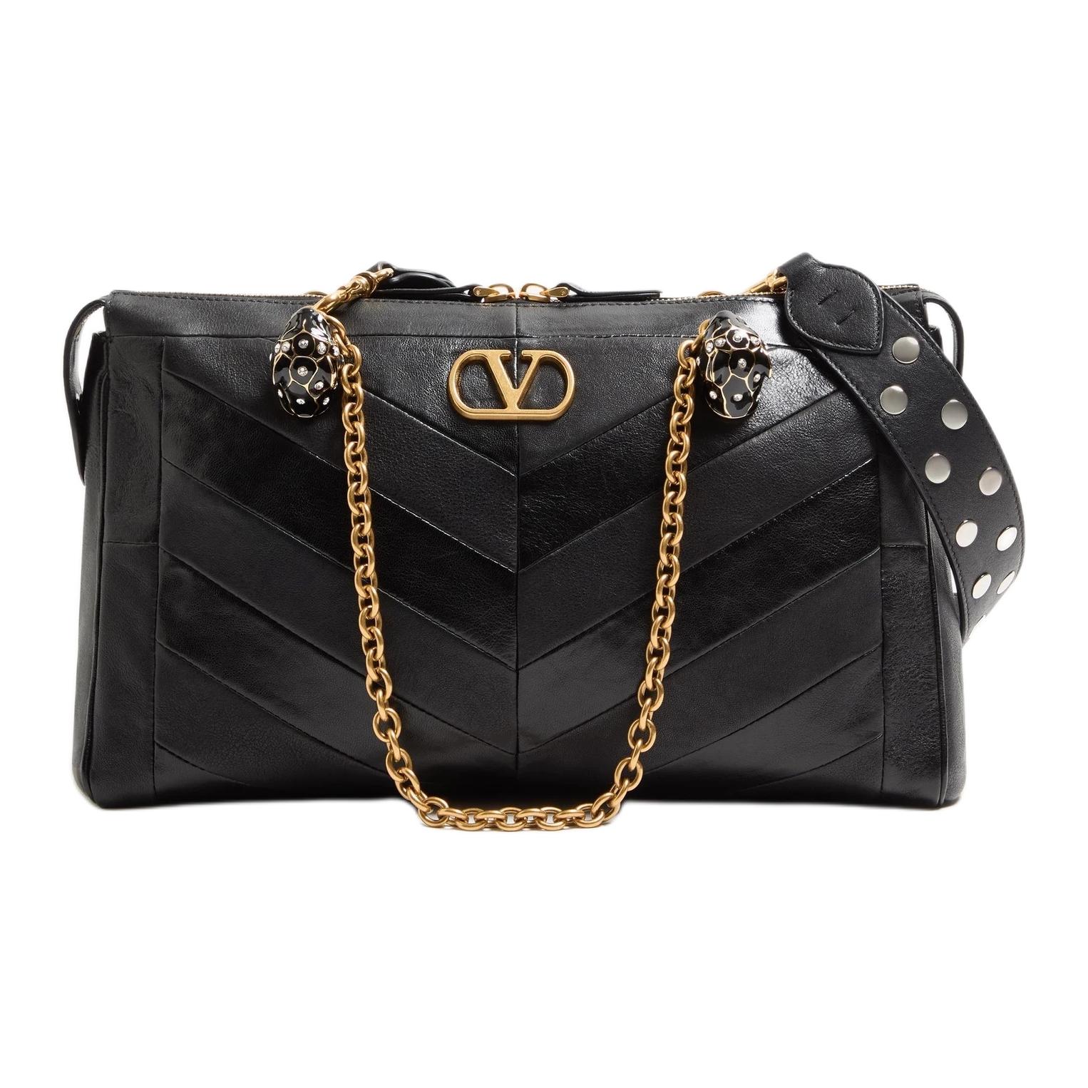 Женская сумка Valentino Panthea (черная)