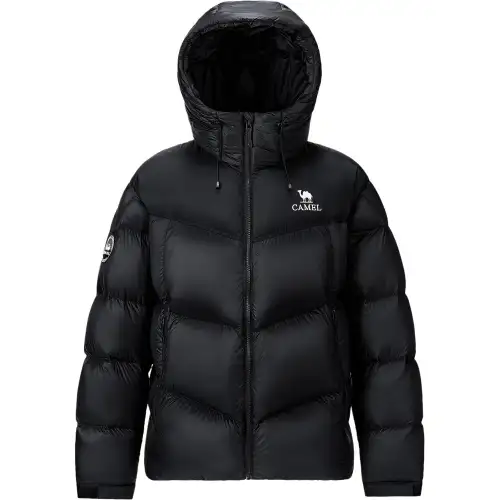 CAMEL Camel Kunlun Mountain Series Flame Mountain PRO Graphene Warm, Antibacterial, Windproof, Wear-Resistant and Antistatic Goose Down Bread 700 Puff Down Jacket, Same Style for Men and Women