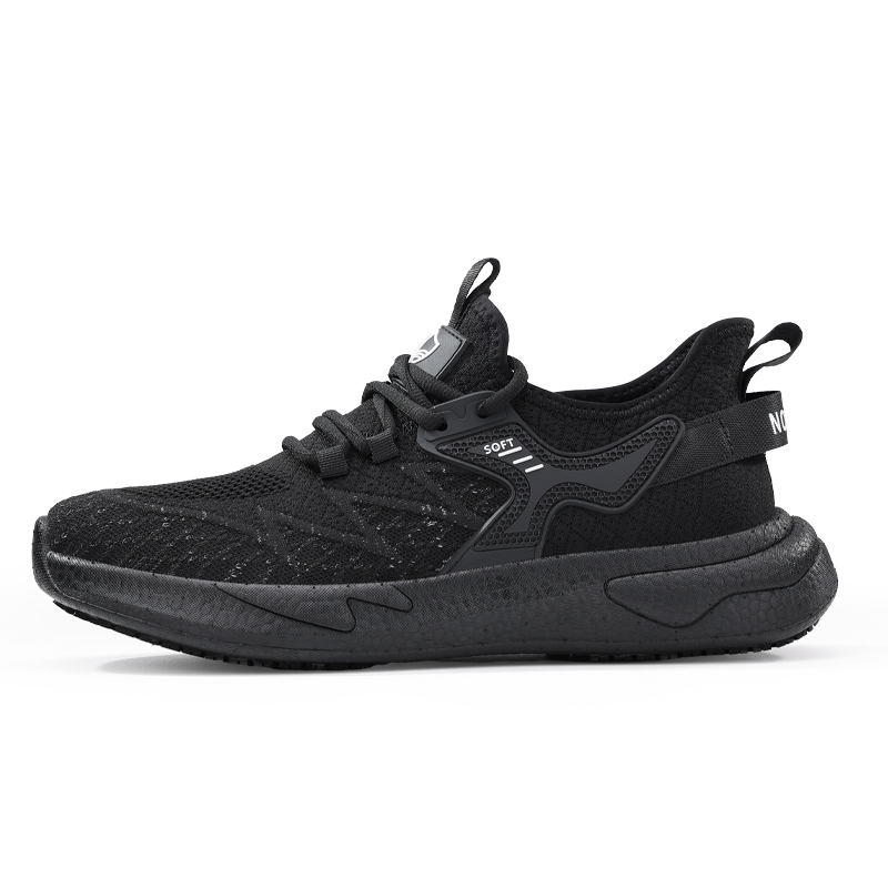 LANOUDUN Non slip Lightweight Low top Outdoor Shoes Men’s Black