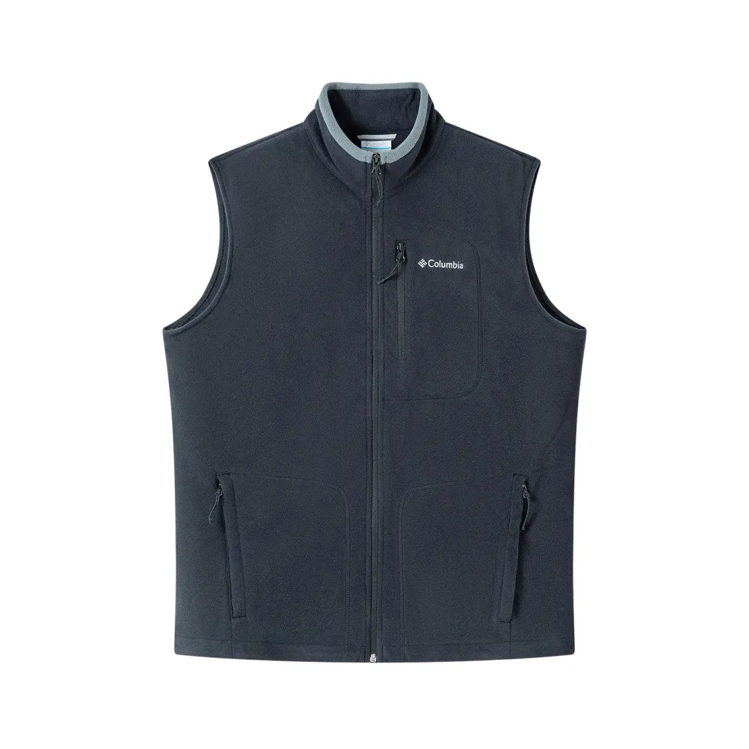 Columbia Hiking Polyester Comfortable Outdoor Fleece Lined Windproof Thermal Vest Men's